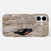 Rode hond Case-Mate iPhone case (Achterkant (horizontaal))