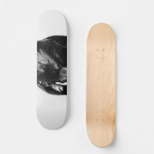 rode hond skateboard (Voorkant)