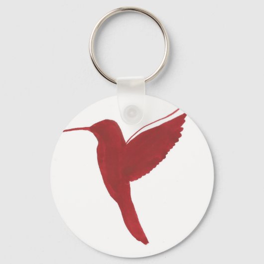 Rode hond sleutelhanger (Voorkant)