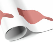 Rode honkbal pet cadeaupapier (Rol Hoek)