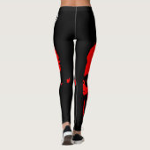 Rode Hoofd Leggings (Achterkant)