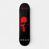 Rode Hoofd Skateboard (Voorkant)