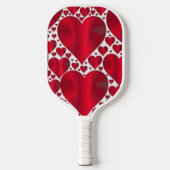 RODE HOORZITTEN VOOR VALENTIJNSDAG PICKLEBALL PADDLE (Voorkant)