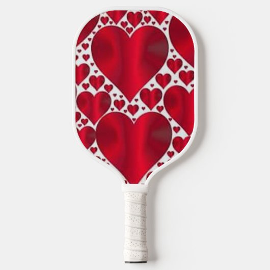 RODE HOORZITTEN VOOR VALENTIJNSDAG PICKLEBALL PADDLE (Voorkant)