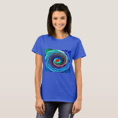 Rode hotspot art mode t-shirt (Voorkant volledig)