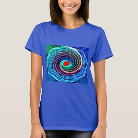 Rode hotspot art mode t-shirt (Voorkant)