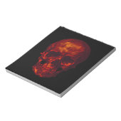 Rode huid notitieblok (Gedraaid)