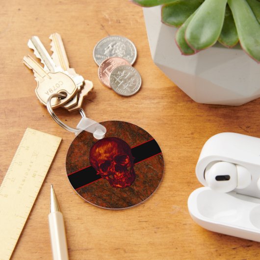 Rode huid sleutelhanger (Bureau)