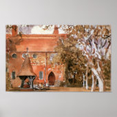 Rode Huis Poster (Voorkant)