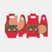 Rode Indonesische Bedankdoosjes (Uitgevouwen)