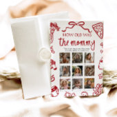 Rode Italiaanse hand getekend hoe oud het spel van Kaart