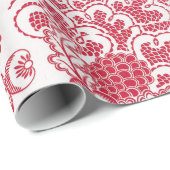 Rode Jacoboon Cadeaupapier (Rol Hoek)