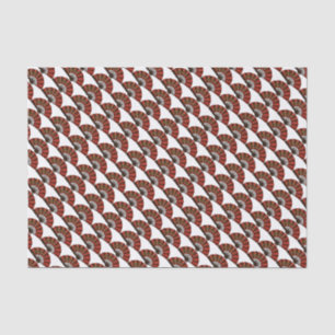 Rode Japanse Antiek ventilatoren Tissuepapier