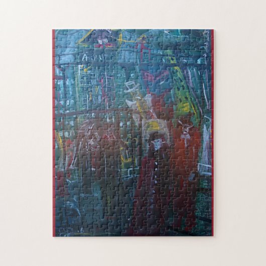 RODE JASSEN LEGPUZZEL (Verticaal)