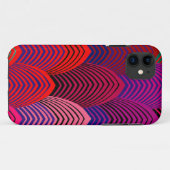 Rode Jazz Bogen Case-Mate iPhone Case (Achterkant (horizontaal))