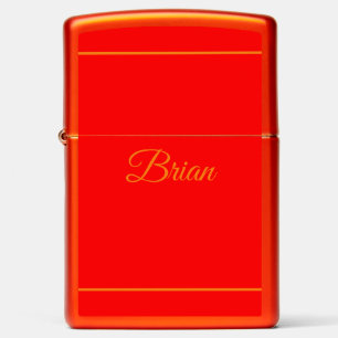 Rode Jouw naam Minimalistisch Persoonlijk Modern