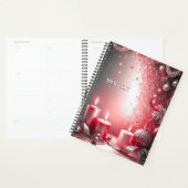 Rode Kaarsen Decorative Kerst Planner (Display)