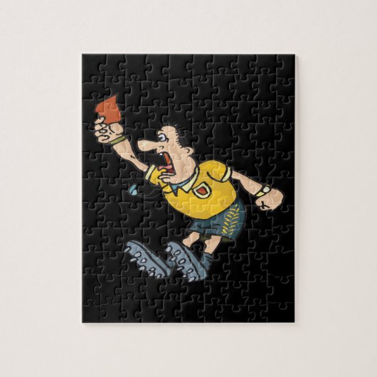 Rode kaart legpuzzel (Verticaal)