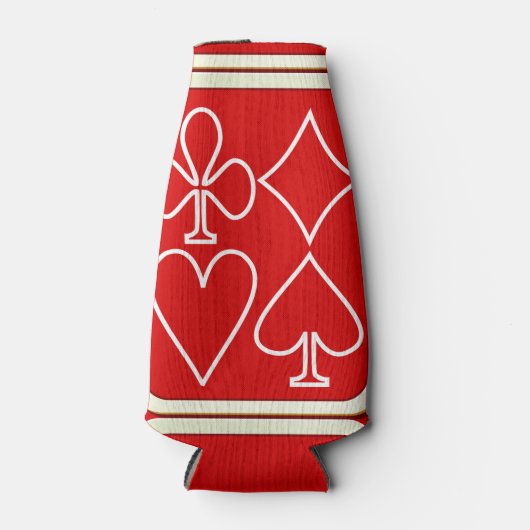 Rode Kaart pakken flessenkoeler Flesjeskoeler (Voorkant)