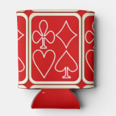 Rode Kaart pakken Koelbox Blikjeskoeler (Achterkant)