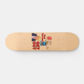 Rode Kaart Skateboard (Horizontaal)