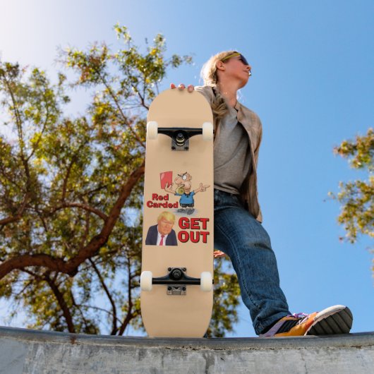 Rode Kaart Skateboard (Buiten 1)