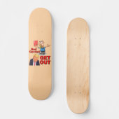 Rode Kaart Skateboard (Voorkant)
