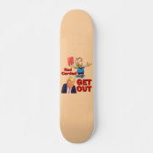 Rode Kaart Skateboard (Voorkant)