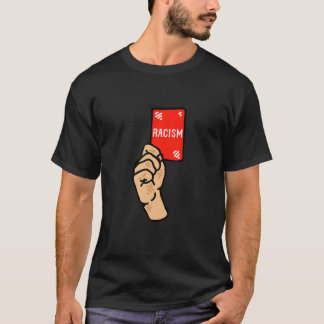 Rode kaarten tegen racistisch Football T-shirt