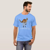 rode kangoeroe t-shirt (Voorkant volledig)