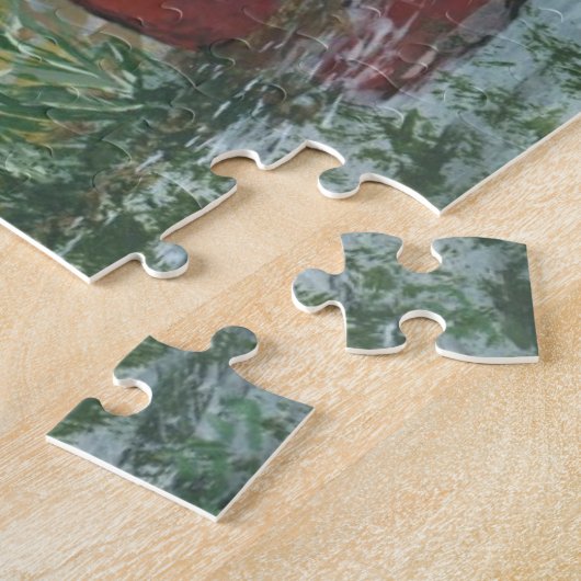 Rode kano in pomp Slough Legpuzzel (Zijkant)