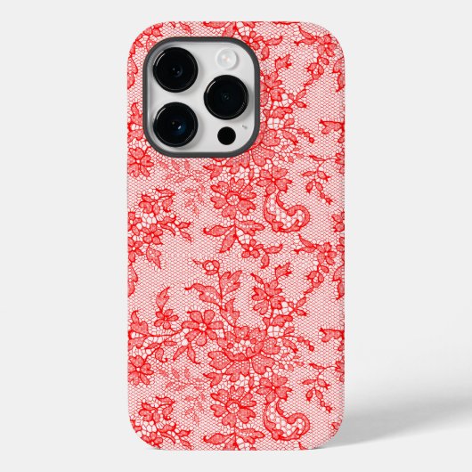 Rode kant Case-Mate iPhone case (Achterkant)