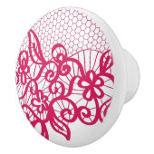 Rode kant keramische knop (Rechts)