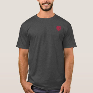 Rode Kanten Drakenembleem | Blossom Basics T-Shirt