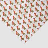 Rode kardinaal Bird Tissuepapier (Detail)