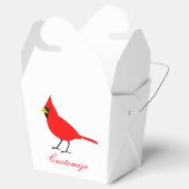 Rode kardinaal Dvogel Thunder_Cove Bedankdoosjes (Geopend)