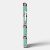 Rode Kardinaal Liefhebbers op Scooter Case-Mate iPhone Case (Achterkant / Links)