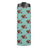 Rode Kardinaal Liefhebbers op Scooter