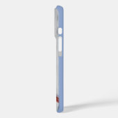 Rode kardinale vogels en kerstsneeuw Case-Mate iPhone case (Achterkant / Links)