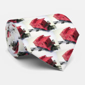 Rode kasten stropdas (Opgerold)