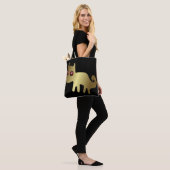 Rode Kat Geo-glyfen Dieren Draagtas (Op model)