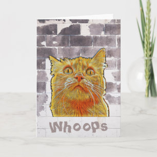 Rode kat in Trouble. Kaart