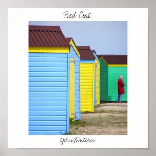 "Rode kat", John Lstage Poster (Voorkant)