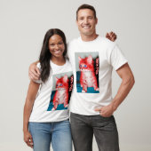 rode kat t-shirt (Unisex)