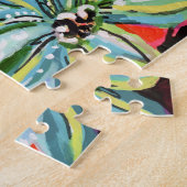 Rode katoen van de bay II Legpuzzel (Zijkant)