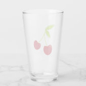 Rode kersen glas (Achterkant)