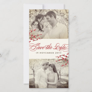 Rode Kersenbloesems Aziatische Zen Sakura Bloemen  Save The Date