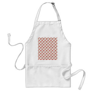 Rode kersenpatroon accessoires - kersen van LeahG Standaard Schort