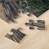 Rode Kerst Cozy Puzzel (Zijkant)