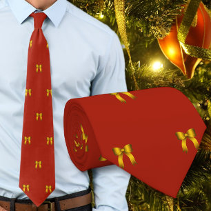 Rode Kerst Das Kleine Gouden Strikken Patroon